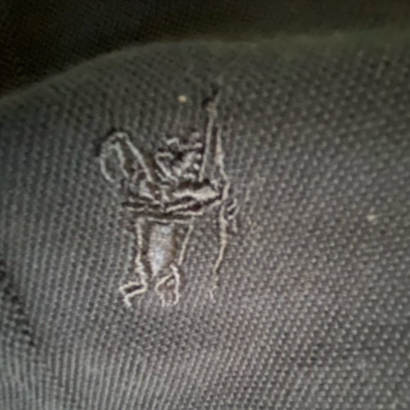 Burbury Polo Shirt TB monogram plaque / additional horse logo. SP - Picture 4 of 6